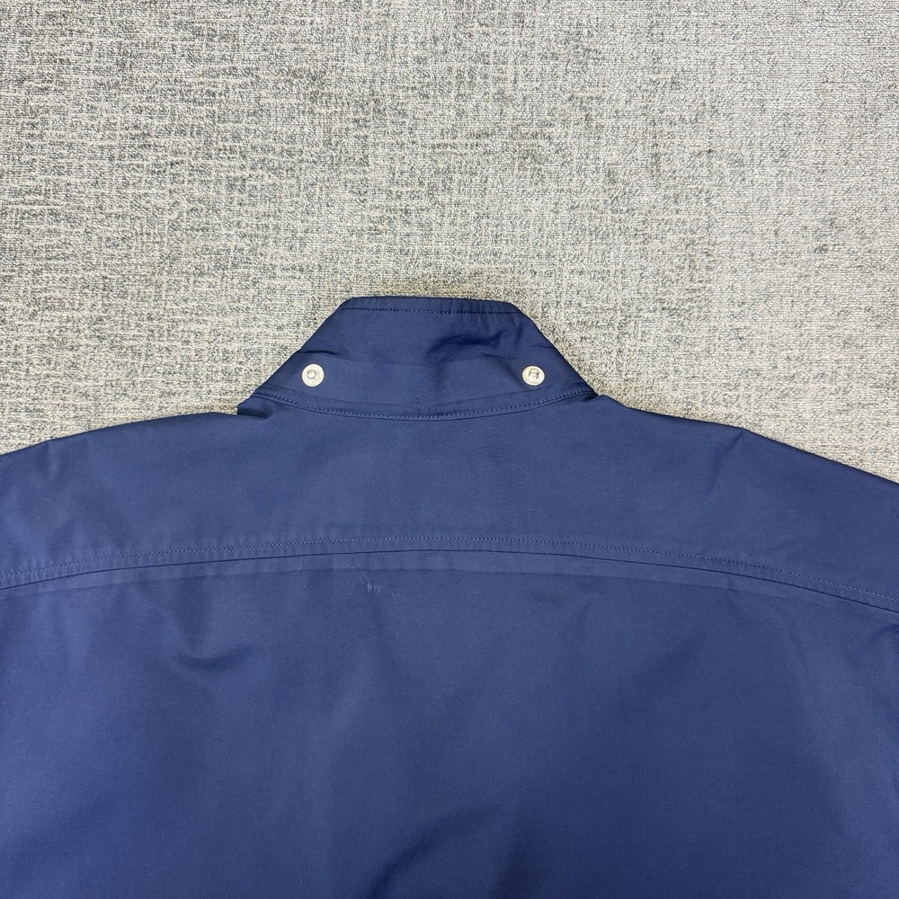 Nike Team Virginia Cavaliers Jacket Mens L Navy Full Zip Snap Windbreaker Rain - Picture 10 of 14